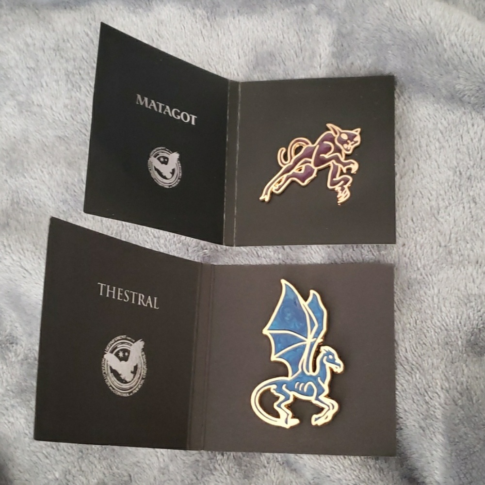 Set of 2 Harry Potter Magical Creature Pins